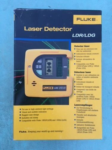 Fluke LDR détecteur de ligne rouge avec signal sonore et double écran LCD pour chantier - 2