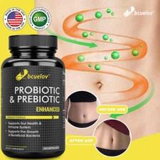 Probiotic Capsules For Weight Loss Support Gut Health