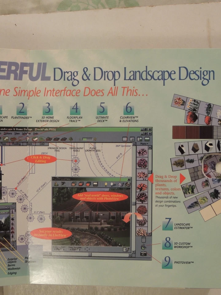 Punch! Software Master Landscape & Home Design Windows 95 98 2000 ME NT - Image 4 of 4