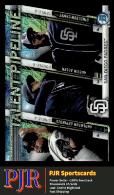 2017 Bowman Mega Box #TPM-SDP Espinoza / Allen / Lame Padres  Talent Pipeline
