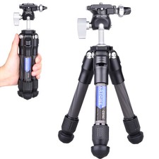 Lightweight Mini Compact Tripod Carbon Fiber Tripod Travel Portable Table Tripod