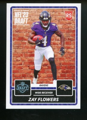 セブンページ 2023 Panini NFL Sticker ZAY FLOWERS Ravens #564 RC ROOKIE | eBay