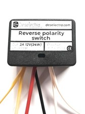 DC Motor Garage H&uuml;hnertor Verpolungsschalter DPDT Modul 2A 12V positiv