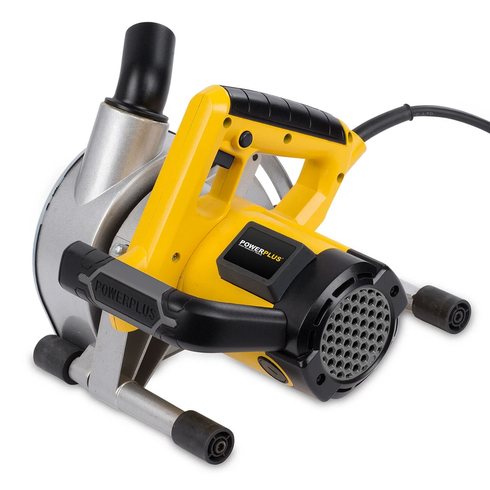 Mauernutfräse Schlitzfräse Fräse 1800 Watt incl. 4 Diamant- Trennscheiben 150 mm - Bild 2 von 4