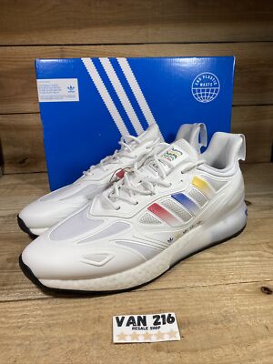 NEW: SZ 12: ADIDAS MEN'S ORIGINALS ZX 2K BOOST