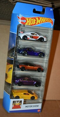 Hot Wheels 2022 NIGHTBURNERZ 5-PACK RENAULT~JAGUAR~LAMBORGHINI~ASTON MARTIN NEW