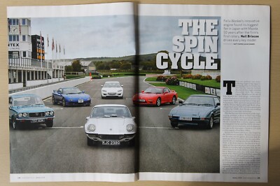 Original CSC 2018 magazine article: MAZDA COSMO, RX-8, RX-3, RX-7 MkI & MkIII