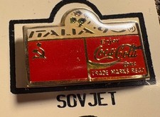 ITALY 1990  WORLD CUP SOCCER  - TEAM SOVIET UNION FLAG PIN