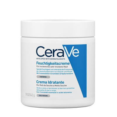 Cerave Feuchtigkeitscreme, Reichhaltige Creme Für Trockene Bis Sehr Trockene & Z
