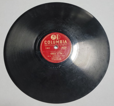 10'' 78 RPM-Kay Kyser-Thinking of You/Will Bradley-Think of Me/Columbia 36225