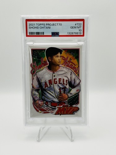 2021 Topps - Project 70 - Shohei Ohtani - Efdot - #722 - PSA 10