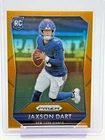 JAXSON DART 2025 PANINI PRIZM ROOKIE GOLD JERSEY # 06/10 SSP RC Q2091