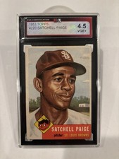 1953 Topps Satchell Paige - KSA 4.5