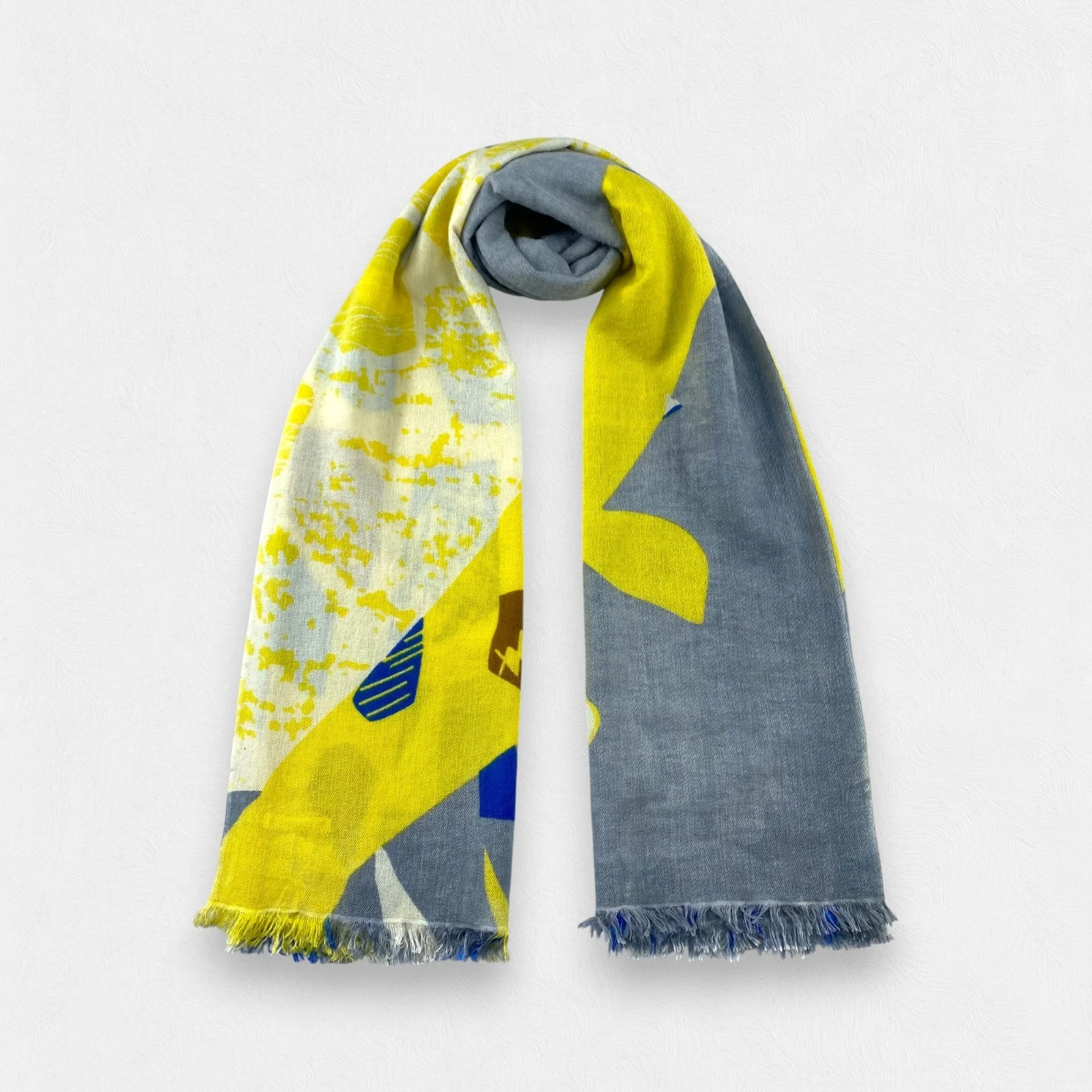 AWB x Takahiroko Japan Scarf Muffler Wrap Scarf Wool Cashmere Unisex Scarves