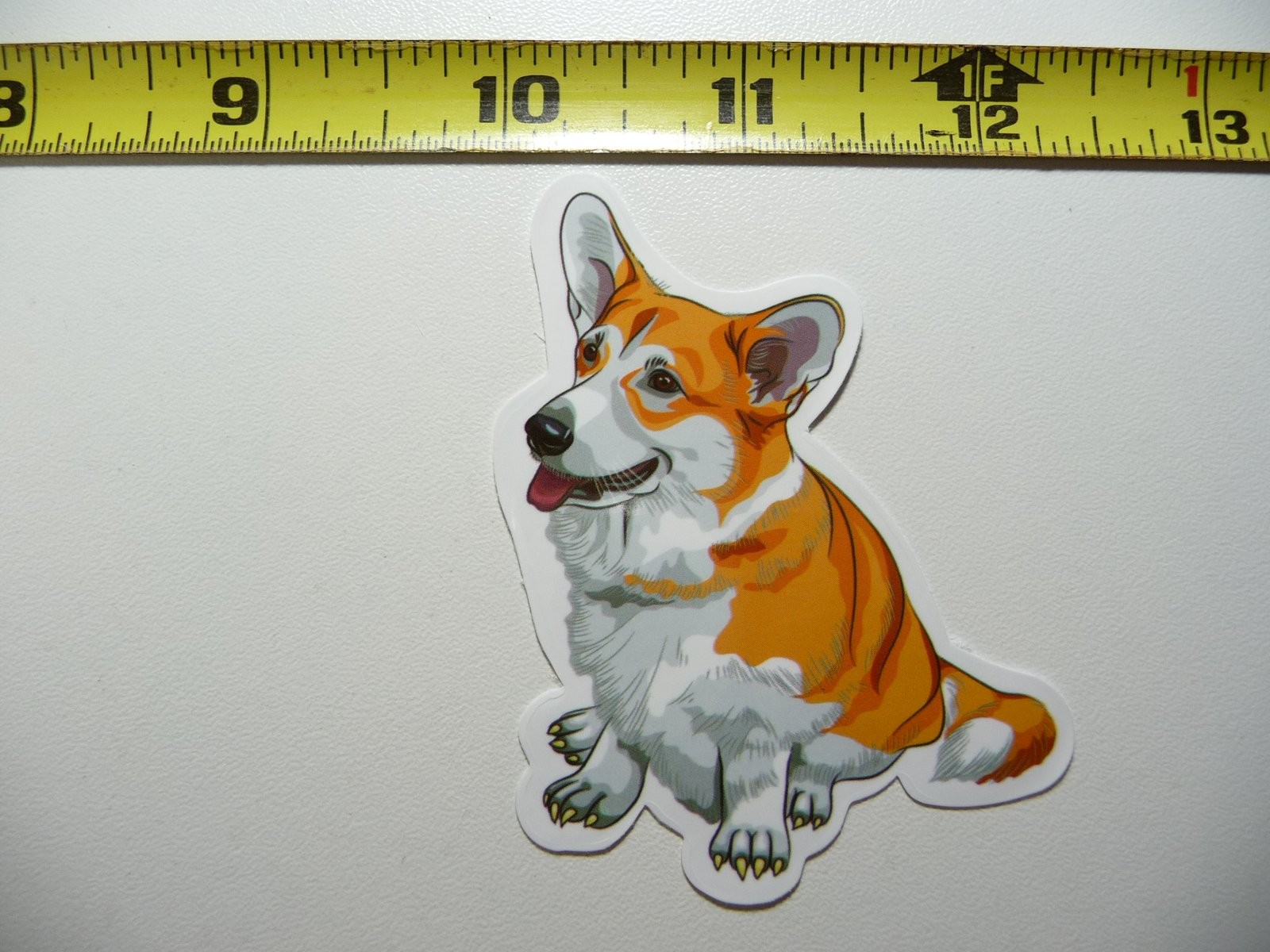 Corgi Sitting Sideways Decal Sticker for Laptop Pet Dog Best Friend