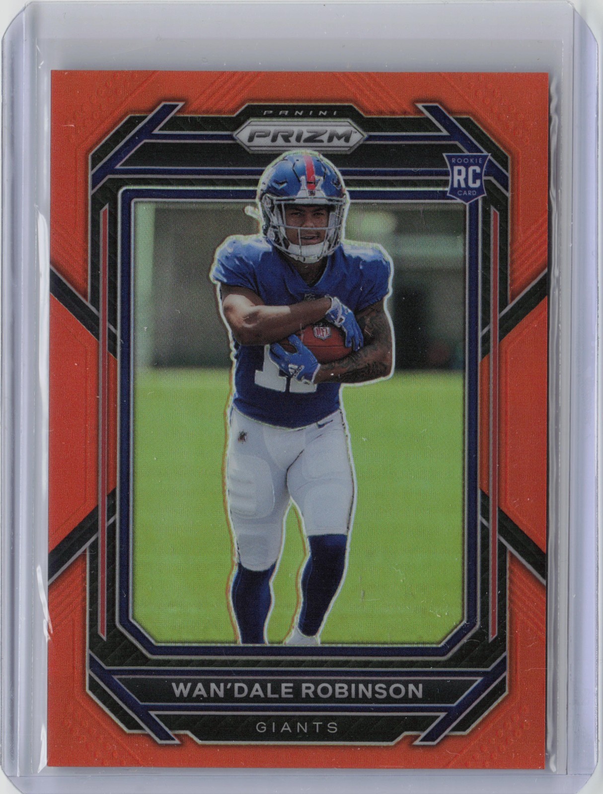 2022 Panini Prizm - Rookies Orange Prizm #315 Wan'Dale Robinson /249 (RC)