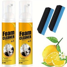 2/4 Pack Multifunctional Foam Cleaner Spray for Car and Home Use 100ml