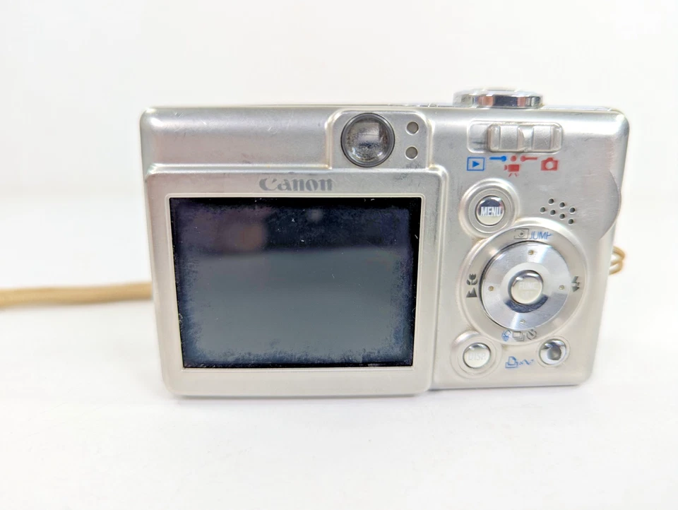Canon PowerShot Digital ELPH SD400 / Digital IXUS 50 5.0MP Digital Camera Silver - Image 4 of 4