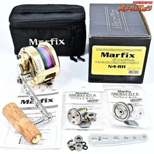 "Near Mint" ATEC Marfix G Custom N4 RH Right Baitcast Reel Ship from Japan H596