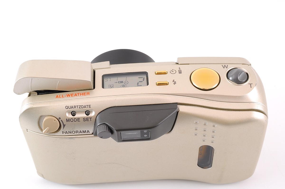 Olympus mju Stylus Zoom 140 Deluxe Film Camera AF Tested Working
