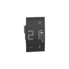 TERMOSTATO ELETTRONICO BTICINO LIVING NOW KG4441 NERO