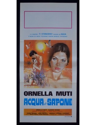 locandina ACQUA E SAPONE ornella muti alessio orano nada avram pistilli B290