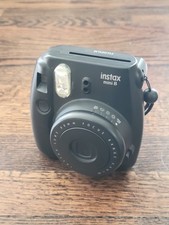 Fujifilm Instax Mini 8 Instant Film Camera Black - Tested  Works - See Pictures