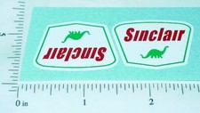 Pair Buddy L Sinclair Tow Truck Door Stickers BL-173