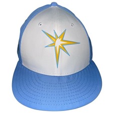 New Era 59fifty Tampa Bay Rays Spring Training Baseball Hat Rubber Logos Size 7