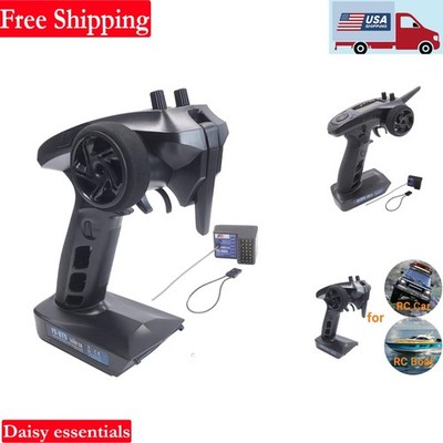 6 Channel RC Transmitter & FS-BS6 Gyro Receiver 2.4GHz Sky Control System for...