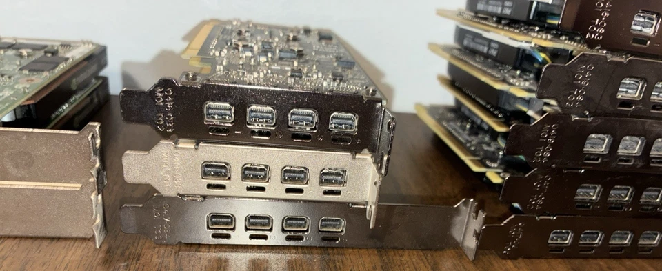 NVIDIA Quadro Lote Mixto P400 P1000 K2200 P620 Video GPU Tarjeta Gráfica Lote de 14 Foto 3 de 4