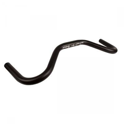 Origin8 Tiki Bar 26.0mm AL6061 Aluminum Mustache Handlebar, Rise or Drop, Urban