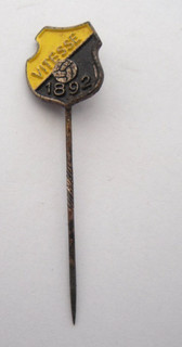 1960s VINTAGE NETHERLANDS FOOTBALL STICK PIN BADGE VITESSE