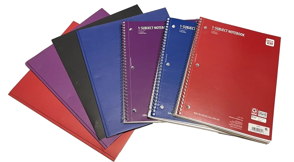 School Supplies Bundle Notebooks Pencils Erasers Scissors Crayons Markers Lot - Image 3 of 4