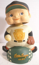 Vintage Bobblehead Nodder Baseball Player Lit...