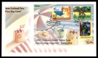 Mayfairstamps New Zealand FDC 1997 Health Children Paintings First Day Cover aax