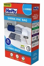 3 Pack - Shrink-Pak Clothes Storage Bags, Jumbo, 2-Pk. - HFTPDQ-7048463-3