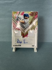 Alejandro Kirk Diamond Kings Panini Number DKMS-K1 Jersey Patch + Autograph