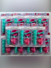 Kids Tea Set Party Favors in Pink and Teal Mini Just Pretending Play Qty 11