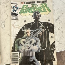 Marvel Comics The Punisher #3 Limited Series Mike Zeck Cover 1986