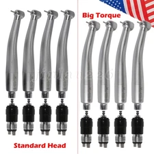 1-4* NSK Style Dental High Speed Handpiece Push Button /4 Holes Quick Coupler