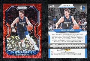 2020-21 Panini Prizm Fast Break Red Prizm /125 Luka Doncic Luka Dončić #32