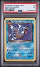 Dark Gyarados 1st Edition Pokemon Rocket 25/82 PSA 7
