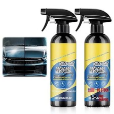 2PCS Nano Quick Coat Restore Coating Spray, Advanced Automobile Quick-Acting