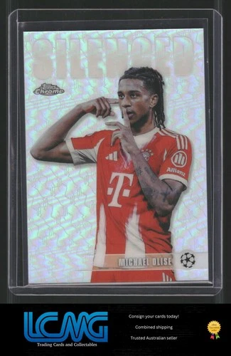 2025-26 Topps Chrome UEFA UCC #SHH-7 Michael Olise Silenced A8N