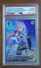 2025 Weiss Schwarz Nikke E063 Ludmilla: Winter Owner SSP Stamp ENG  PSA 10