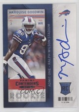 2013 Panini Contenders Marquise Goodwin #225 Auto 5o1