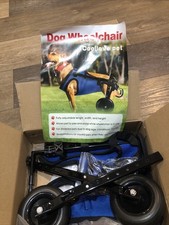 Adjustable Dog Wheelchair Back Legs Pet Wheelchairs with Disabled Hind Legs XS
