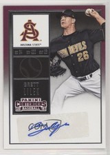 2015 Panini Contenders College Ticket Brett Lilek (Black Jersey) #28 Auto a2v