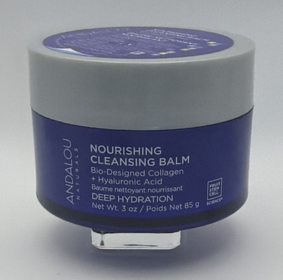 Andalou Naturals Deep Hydration Cleansing Balm Collagen + Hyaluronic 3 oz